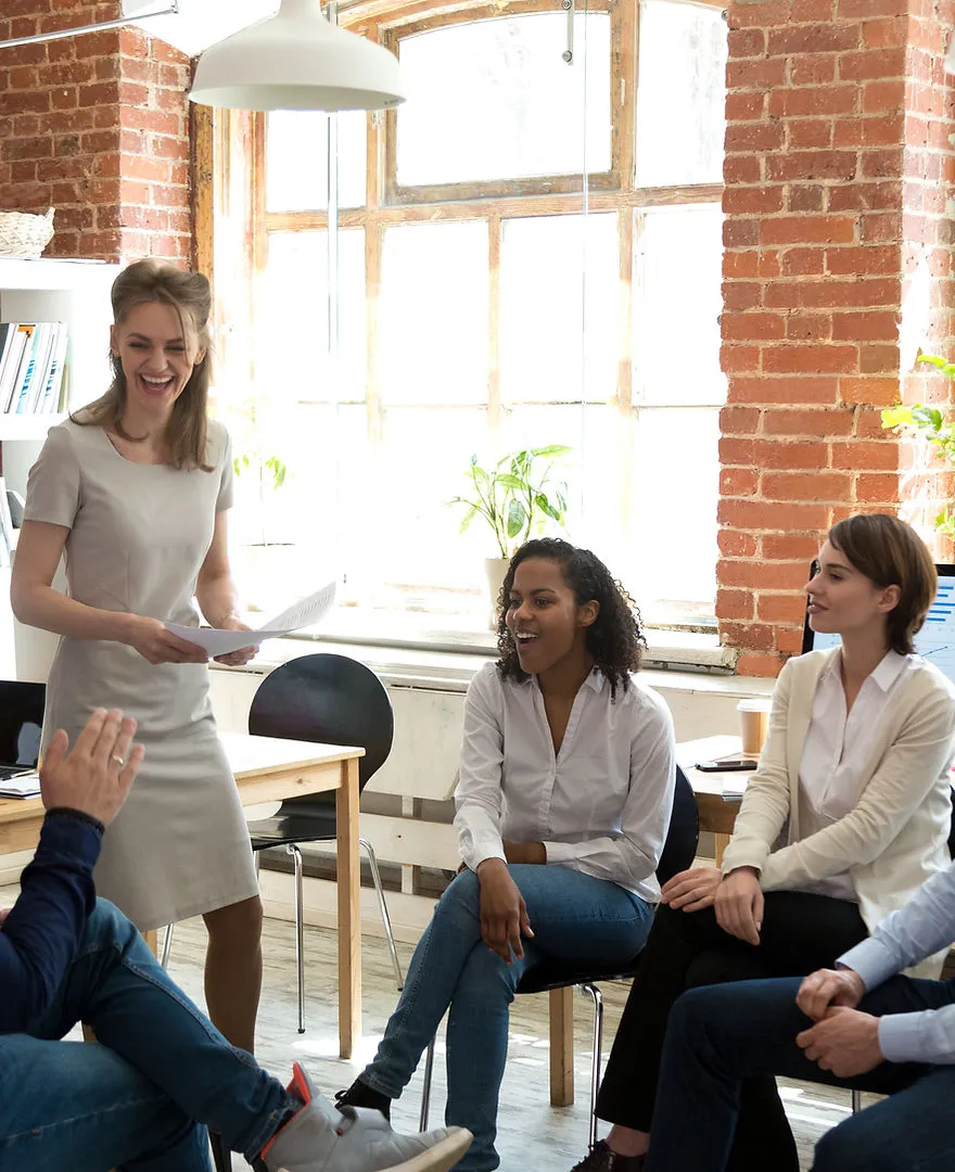 Team meeting discussion